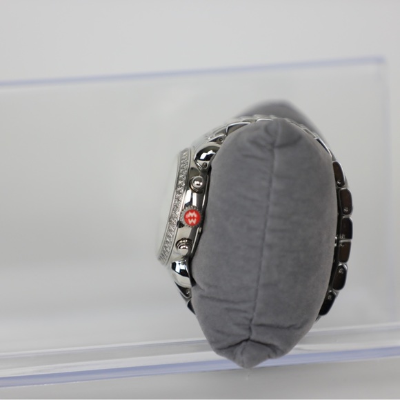 Michele Signature CSX-36 Diamond & Pearl White Dial Ladies Watch - Picture 3 of 8